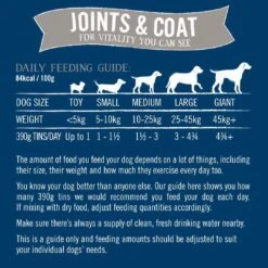 Butcher's Joints & Coat Wet Dog Food Trays 24 X 150g -Pet Dog Shop butchers dog joints coat feeding table