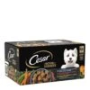 Cesar Natural Goodness Adult Wet Dog Food Tins Mixed In Loaf 6 X 400g -Pet Dog Shop cesar cats natural goodness tins loaf beef lamb chicken rice front 6x400g