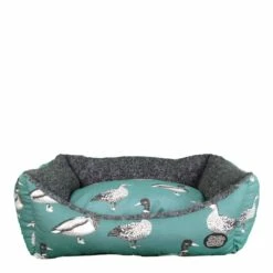 Pet Dog Shop -Pet Dog Shop snug and cosy dog duck print bed front 3